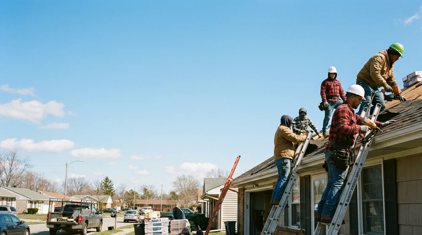 Roofing in Pontiac, IL near me